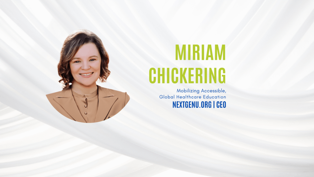 Miriam Chickering, NextGenU.org’s CEO